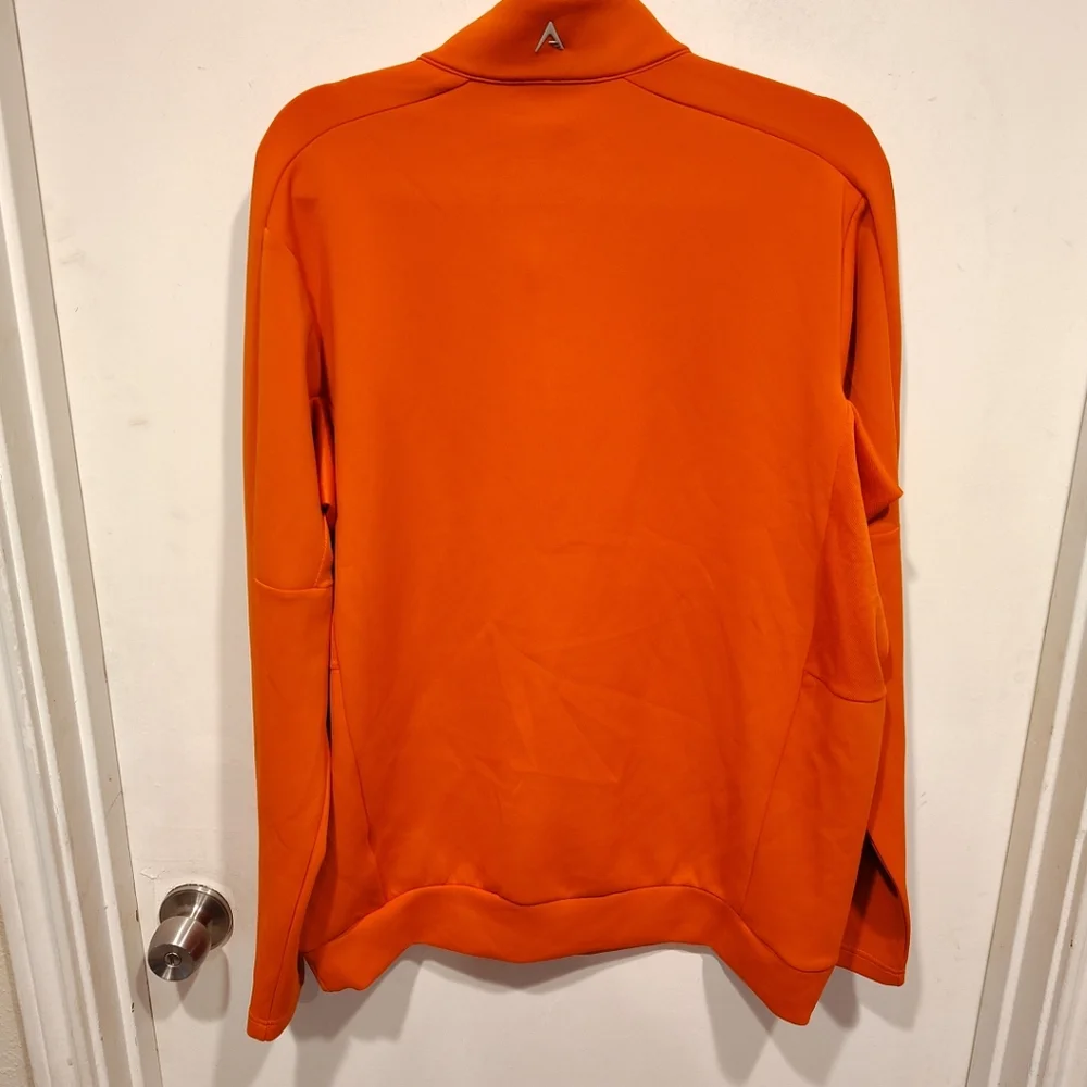 Antigua NWT Dallas Stars NHL Orange 1/4 Zip Scuba Pullover Sz L Embroidered Logo - Picture 7 of 7